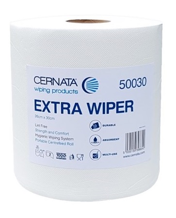QUALITY 12 PACK OF DOUBLE PLY BLUE ROLL HAND CLEANER TOWEL TISSUE PAPER GARAGE 