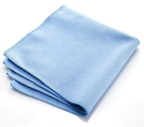 10x Microfibre Polishing Cloth Glass Cloth Microfibre Window Cloth Glass Wipes Mirror Towel 