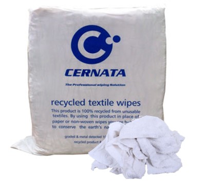 White Towelling Rag - Laundry Quality Rags Packed in 10kg Bag